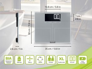 Soehnle Kroppana.våg Shape S. Con 200