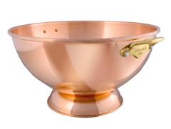 Mauviel Champagnebowle 40 cm Koppar Mässing
