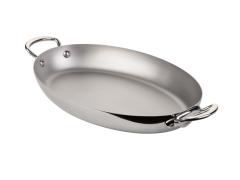 Mauviel Panna med 2 handtag oval Cook Style 30 cm Stål