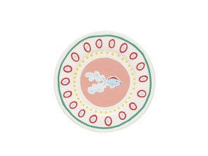 Costa Nova Tallrik flat Bliss 22 cm Rosa/Gul