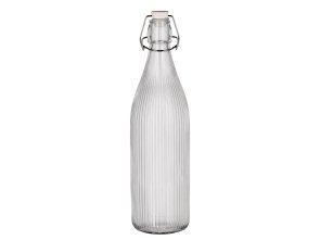 Funktion Patentflaska 1000 ml Klar Soda-lime glas