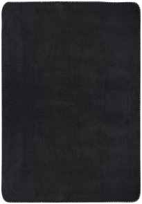 Nightingale fleecepläd 130x170 Svart