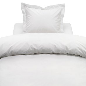 Egyptisk Bomull 2-Dels Set Vit