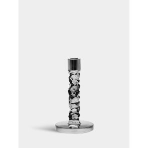 CARAT LJUSSTAKE ANTRACIT 183MM - ORREFORS