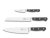 Lion Sabatier International Knivset Pluton 3 delar Stål/Svart