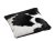 SKANDILOCK - CUSHION COW50 BLACK, KOHUDSKUDDE 50X50 CM