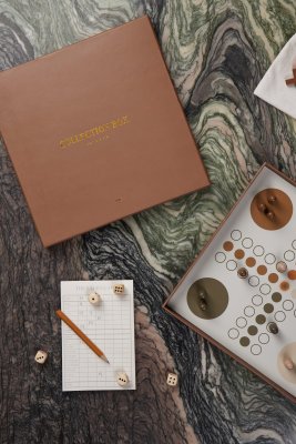 Zoom bild av Coffee table collection box - 3 spel i ett