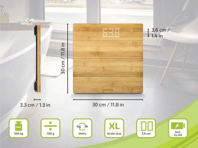 Zoom bild av Soehnle Personvåg Bamboo Magic