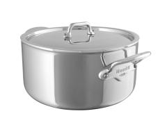 Zoom bild av Mauviel Gryta med stållock Cook Style 5,9 liter Stål