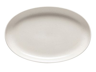 Zoom bild av Casafina Serveringsfat oval Pacifica 41 x 26 cm Vanilla Keramik