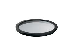 Zoom bild av Rösle Glaslock 20 cm Klar/Svart