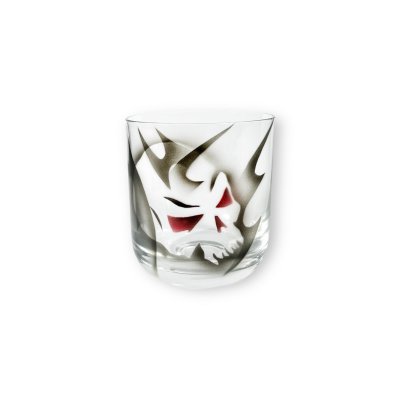 Zoom bild av Nybro Glasbruk - Dödskalle Whiskyglas, 100x85 mm