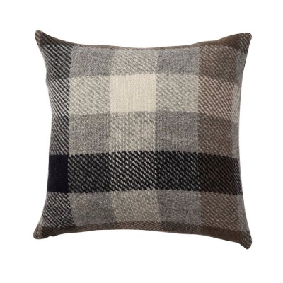 Zoom bild av Kuddfodral i ull Gotland multi Grå 45x45 cm - Klippan Yllefabrik
