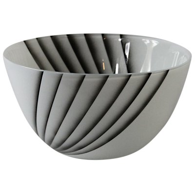 Zoom bild av Nybro Glasbruk - Forza Skål Vit, 115x210 mm