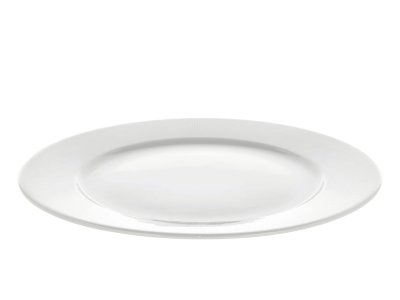 Zoom bild av Pillivuyt Tallrik platt med kant Eventail 28 cm Vit