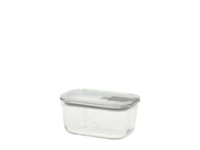Zoom bild av Mepal Förvaringslåda glas EasyClip 450 ml Nordic white