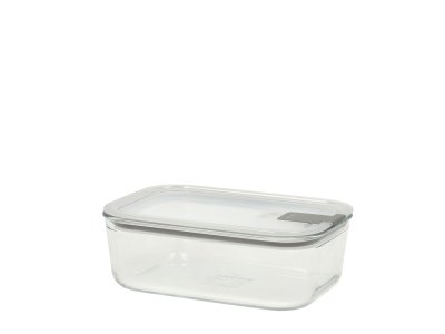 Zoom bild av Mepal Förvaringslåda glas EasyClip 1000 ml Nordic white