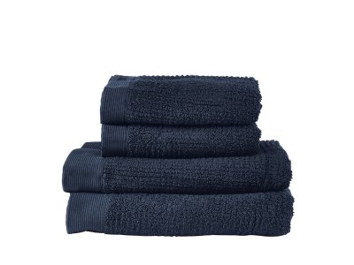 Zoom bild av Zone Denmark Handduk Classic 4 st Dark Blue