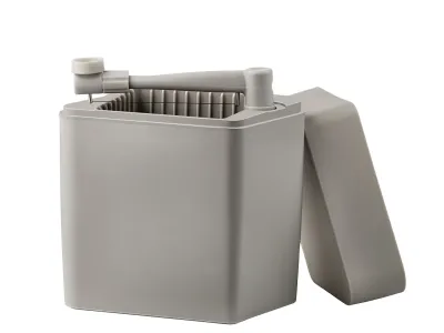 Zoom bild av Rosti classic ostlåda med skärare