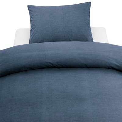 Zoom bild av 2-Dels Set Washed Marinblå