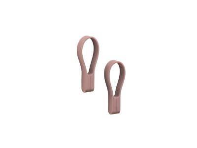 Zoom bild av Zone Denmark Handduksrem Loop magnet 2 st Peach Red