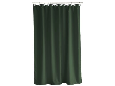 Zoom bild av Södahl Duschdraperi 180x200 Comfort Pine green 50%recy
