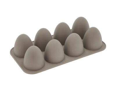 Zoom bild av Blomsterbergs Skumraketform Classic Latte Silikon