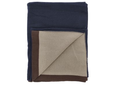 Zoom bild av Södahl Pläd 130x170 Impression Navy blue