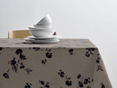 Zoom bild av Södahl Akrylduk med antiglid Silhouette Taupe