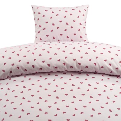 Zoom bild av 2-Dels Set Hjärtrud Rosa