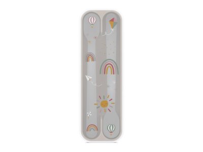 Zoom bild av Mepal Matningssked Mio 16,5 cm 2 st Sunshine & Rainbow