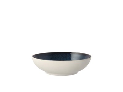 Zoom bild av BITZ Pastaskål Gastro 20 cm Vit/Mörkblå