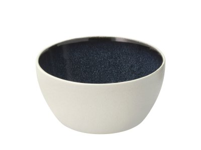 Zoom bild av BITZ Skål Gastro 12 cm Vit/Mörkblå