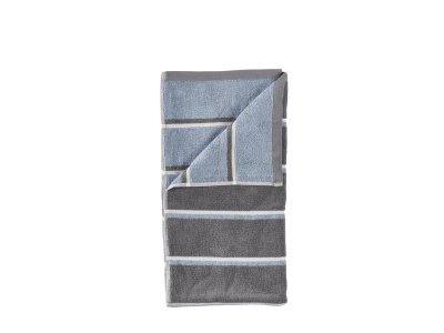 Zoom bild av Zone Denmark Badlakan Sauna 70x140 Grey/Blue Fog/Soft Grey