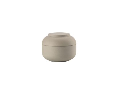 Zoom bild av Zone Denmark Burk med lock Sensu 10 x 7,5 cm Taupe