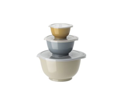 Zoom bild av Rosti NEW Margrethe-set 6 dlr 0,25 + 0,75 + 3 L Curry/Blue/Humus