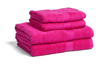 Zoom bild av Lord Nelson Frotte Fair Trade Cerise 70x130