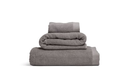 Zoom bild av Kosta Linnewäfveri Frotté Bomull/Lin Ljusgrå 70x130