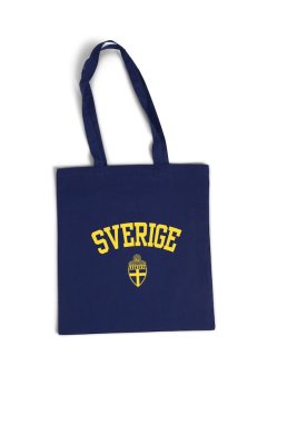 Zoom bild av Bag 150g med SWE tryck . Marin - Nightingale