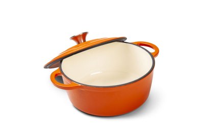 Zoom bild av Orrefors Jernverk Gjutjärnsgryta 2,8L Orange