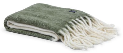 Zoom bild av Ullpläd Kosta Linnewäfveri Grön