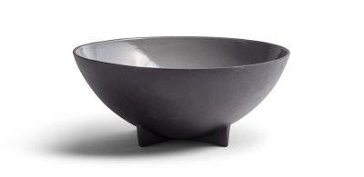 Zoom bild av Orrefors Jernverk Gjutjärn Skål Stor Svart