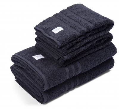 Zoom bild av Kosta Linnewäfveri Frotte Svart 50x70