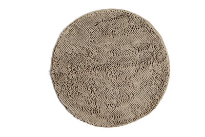 Zoom bild av BADRUMSMATTA RUND SAND
