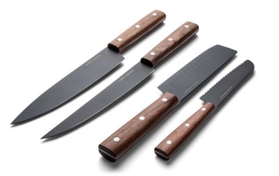 Zoom bild av Orrefors Jernverk 4-pack knives Black