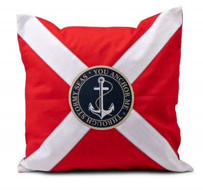Zoom bild av Lord Nelson Victory Pillow Cover Vidar Röd