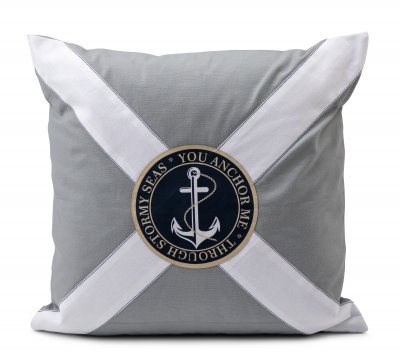Zoom bild av Lord Nelson Victory Pillow Cover Vidar Grå
