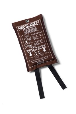 Zoom bild av Brandfilt i mocca