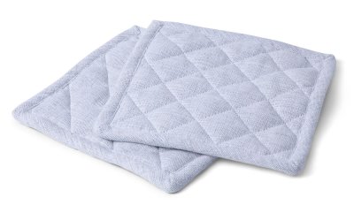 Zoom bild av Kosta Linnewäfveri 2-pack Grytlappar Ljusgrå