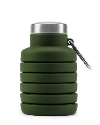 Zoom bild av OH Silikonflaska Mörkgrön